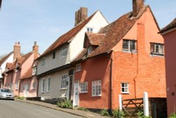 Lavenham houses Wallpaper