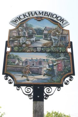 Village sign