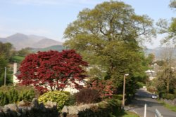 View from Manor Brow Wallpaper