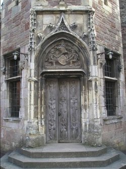 Berkeley Castle door