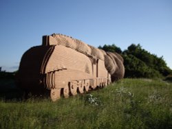 Brick Train, Darlington Wallpaper