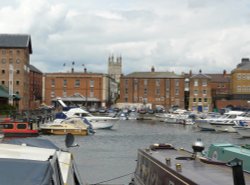 Gloucester Docks Wallpaper