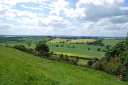 The view from Burrough Hill