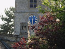 The parish church, Upper Heyford, Oxon.