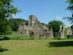 Fountains Abbey Wallpaper