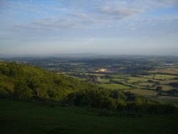 Looking north from Chanctonbury Wallpaper