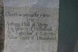 St Michael's Churchwardens in 1711 Wallpaper