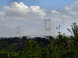 The old Severn bridge Wallpaper