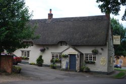 The Blue Ball - oldest pub in Rutland Wallpaper