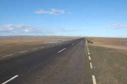 On the road to Lindisfarne Wallpaper