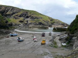 Port Isaac Wallpaper