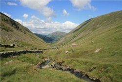 Mountain Stream in Kirkstone Pass. English Lakes. Wallpaper