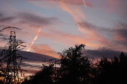 Sunset over Merry Hill Centre Wallpaper