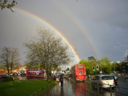 The rainbow after the rain