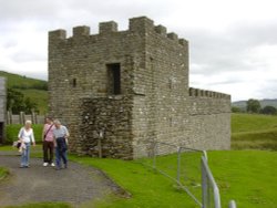 Replica section of Hadrian's Wall Wallpaper