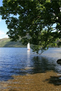 Ullswater near Glencoyne Bay.