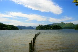 Derwentwater in the English Lakes. Wallpaper