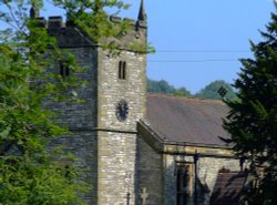 Holy Trinity church, Ashford in the water Wallpaper