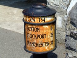 An old mileage marker....how far to London?