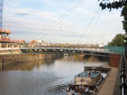 Temple Quay Footbridge Wallpaper