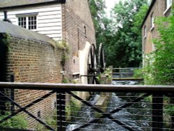 Morden Hall Mill Water Wheel