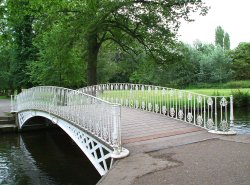 Morden Hall Park Bridge Wallpaper