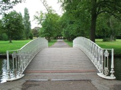 Morden Hall Park Bridge Wallpaper