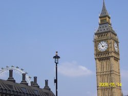 Big Ben and the Eye Wallpaper