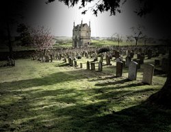 Spooky isolated house, Chipping Campden Wallpaper