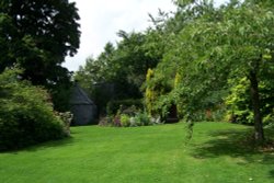 Garden at Dalemain, Penrith, Cumbria Wallpaper