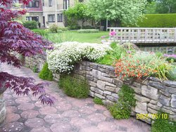 Another view of the gardens at Springfield Country Hotel Wallpaper