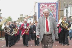 Spennymoor Heritage Banner at Durham Miners Gala 2008 Wallpaper