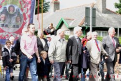 Spennymoor Heritage Banner at Durham Miners Gala 2008 Wallpaper