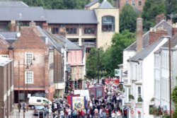 Spennymoor Heritage Banner at Durham Miners Gala 2008 Wallpaper