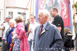 Spennymor Heritage Banner at Durham Miners Gala 2008 Wallpaper