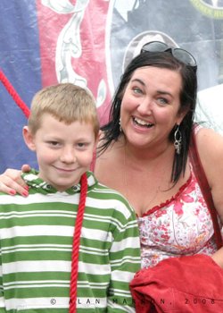 Spennymoor Heritage Banner  Durham Miners Gala 2008