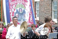 Spennymoor Heritage Banner at Durham Miners Gala 2008 Wallpaper