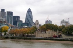 London Skyline with the Gherkin Wallpaper