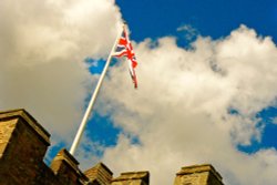Hever Castle - UK_flag