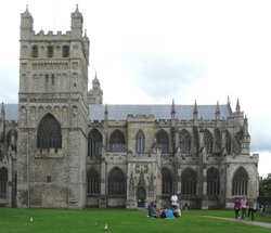 Exeter Cathedral Wallpaper