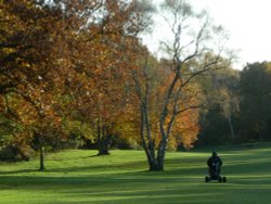 Autumn Glory on the 12th at Worksop Golf Club Wallpaper