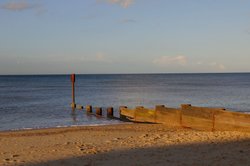 Eccles on Sea and sea defences Wallpaper