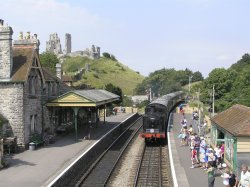 Corfe Station Wallpaper