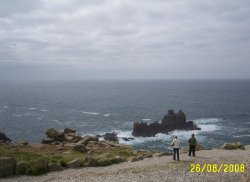 Knights rock, Lands End Wallpaper