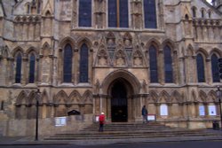 South entrance of York Minster Wallpaper