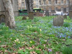 City Centre Church Yard Wallpaper