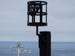 Lands End signs