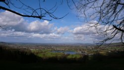 Picture taken from the hills surrounding Cheltenham Wallpaper