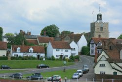 Finchingfield Parish Church Wallpaper