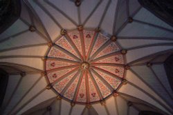 Ceiling of York Minster Chapter House Wallpaper